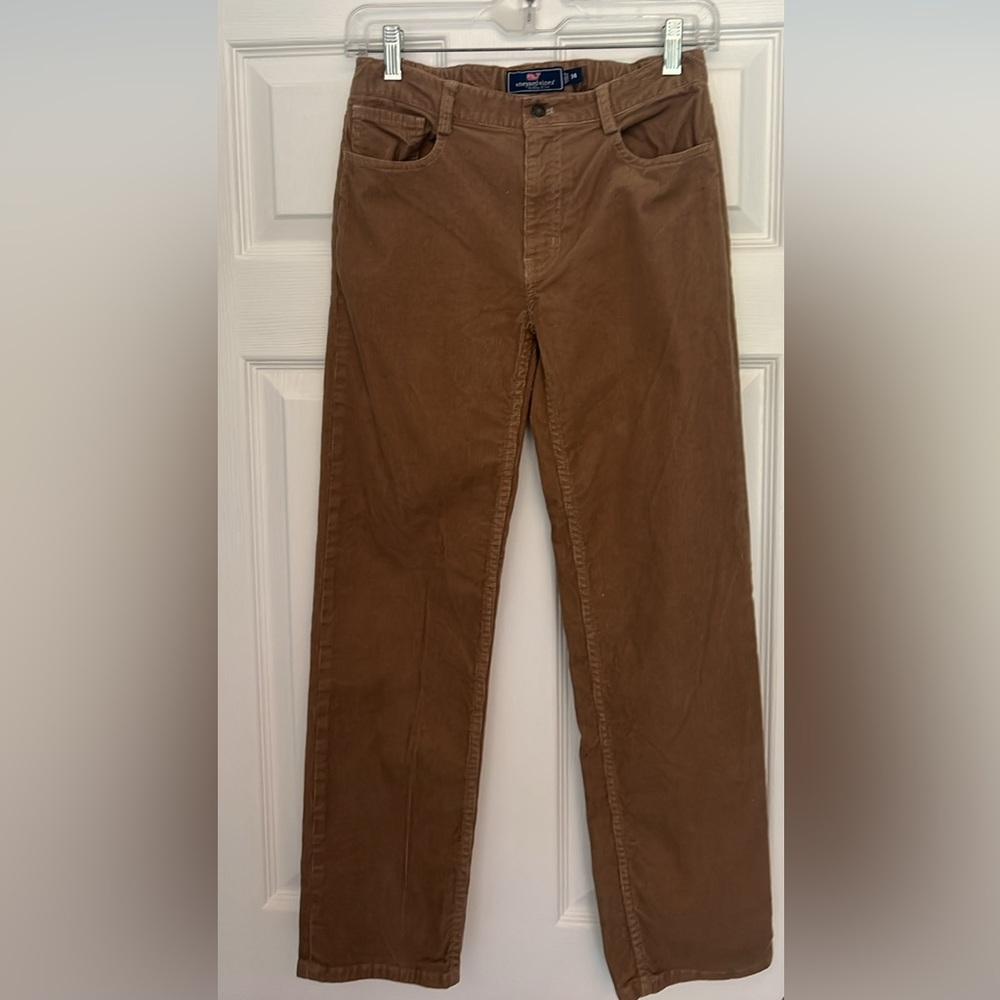 Boys’ Vineyard Vines 5 Pocket Cords, Chestnut, size 14